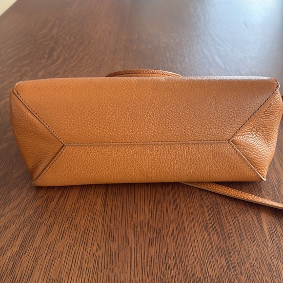 Teddy Blake Gigi Dollarino Bag With Strap in Caramel 11” - Picture 8 of 13